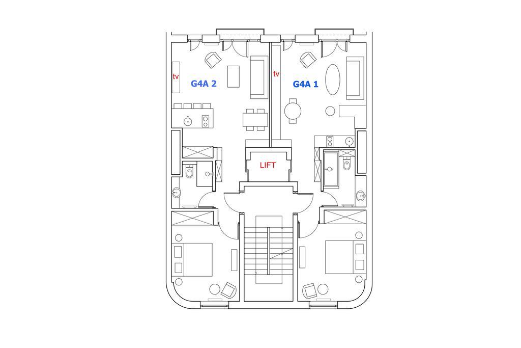 Gallery 4 Apartment Варшава Экстерьер фото